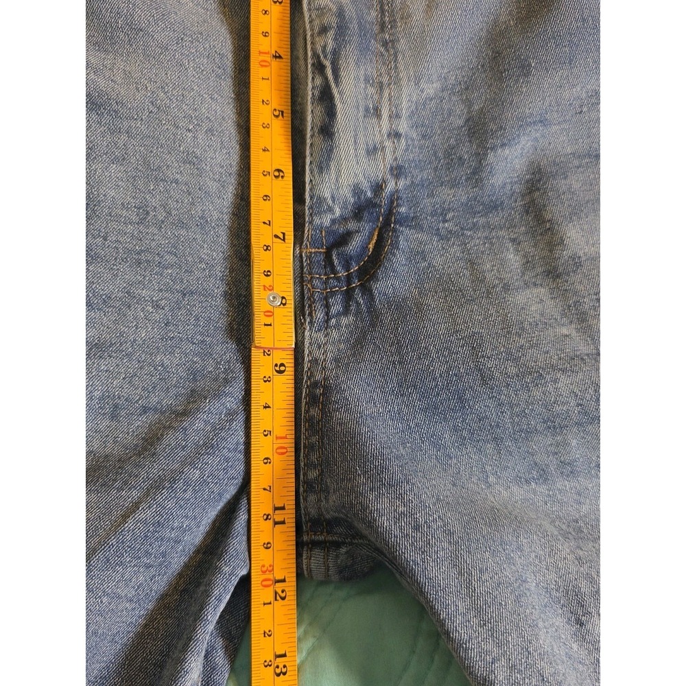Gap Mens 36x32(Act.38x31)Cotton Stretch Original Straight Leg Denim Jeans - Picture 7 of 8